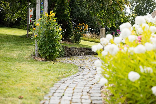 Außenansicht Ferienhaus Steinlohe